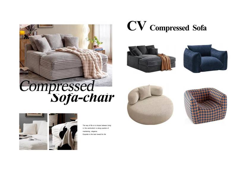 OEM Compressed Sofa Supplier: Perfect Style & Comfort