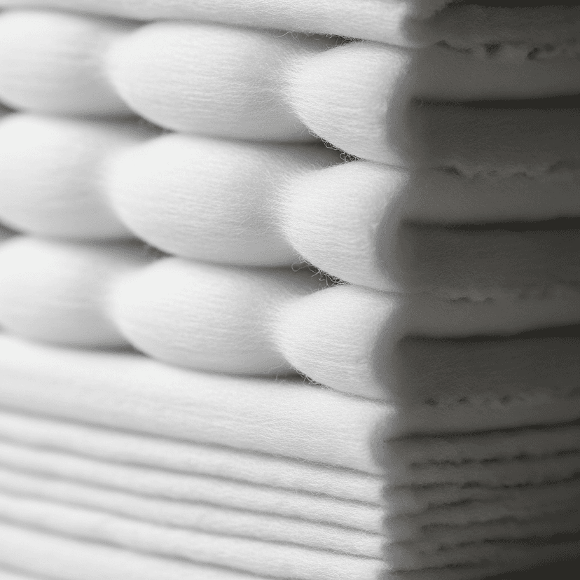 Soft Elastic Compressed Cotton Material