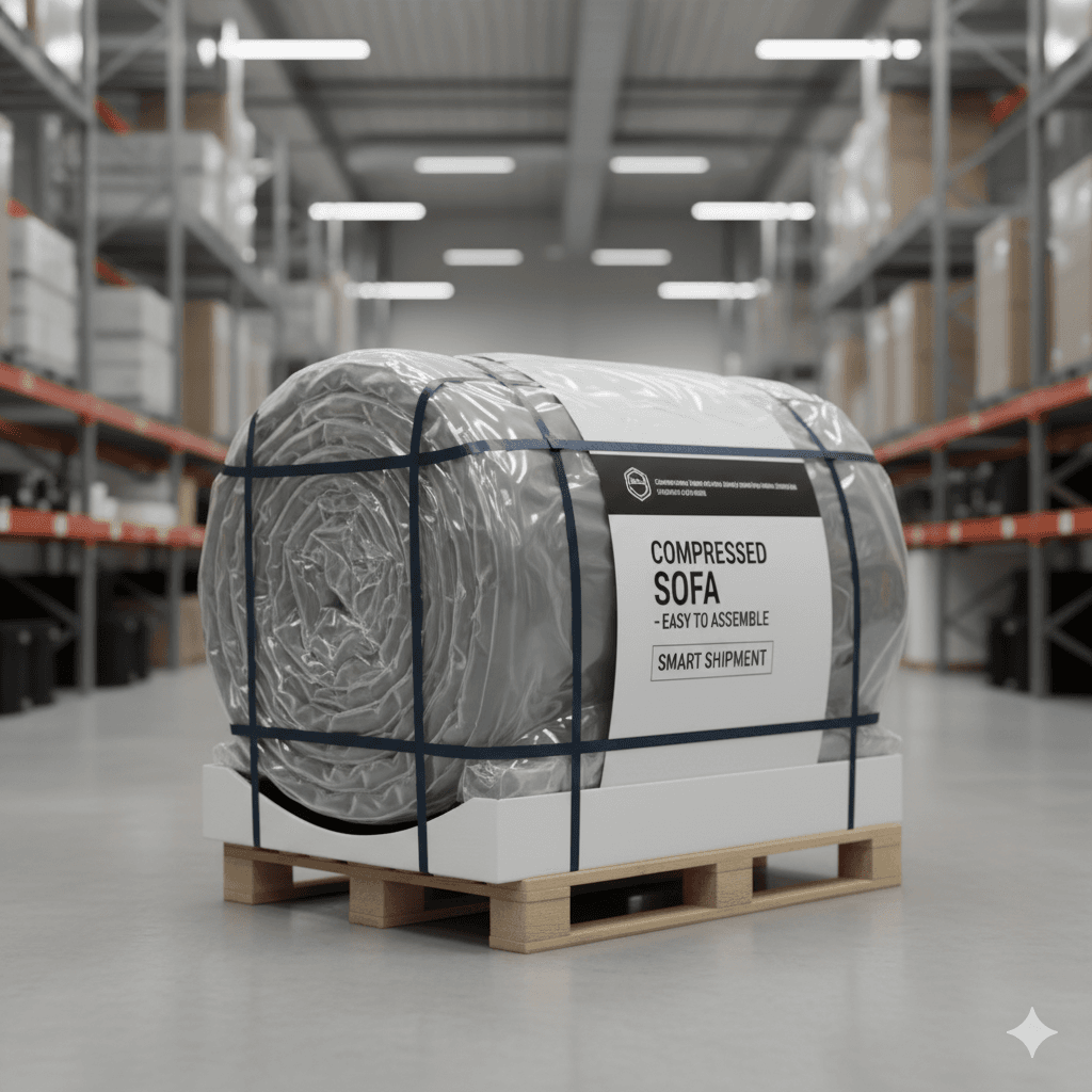 Foldable Compressed Sofa Exporter: Compact Solutions for Global Markets