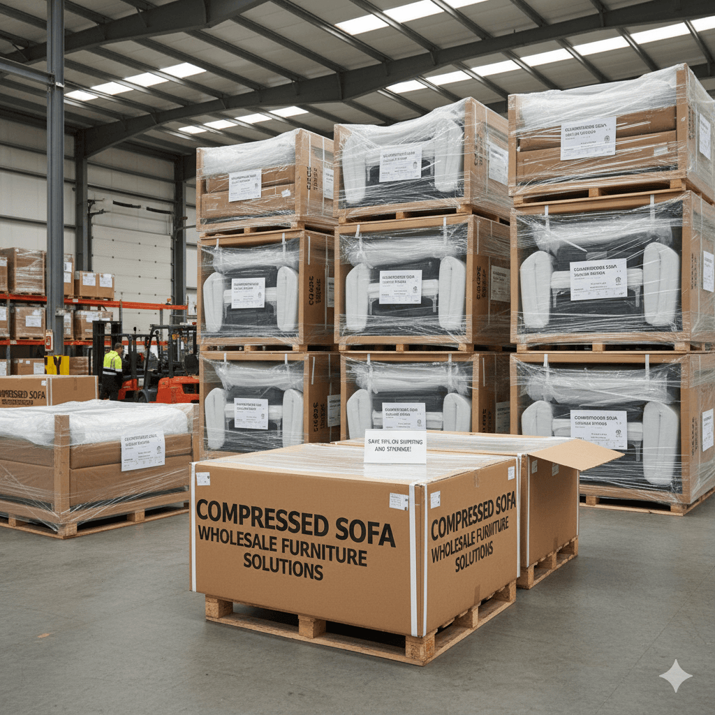 Lightweight Compressed Sofa Frame: Structural Optimization for Export, E-Commerce, and Space-Efficient Living