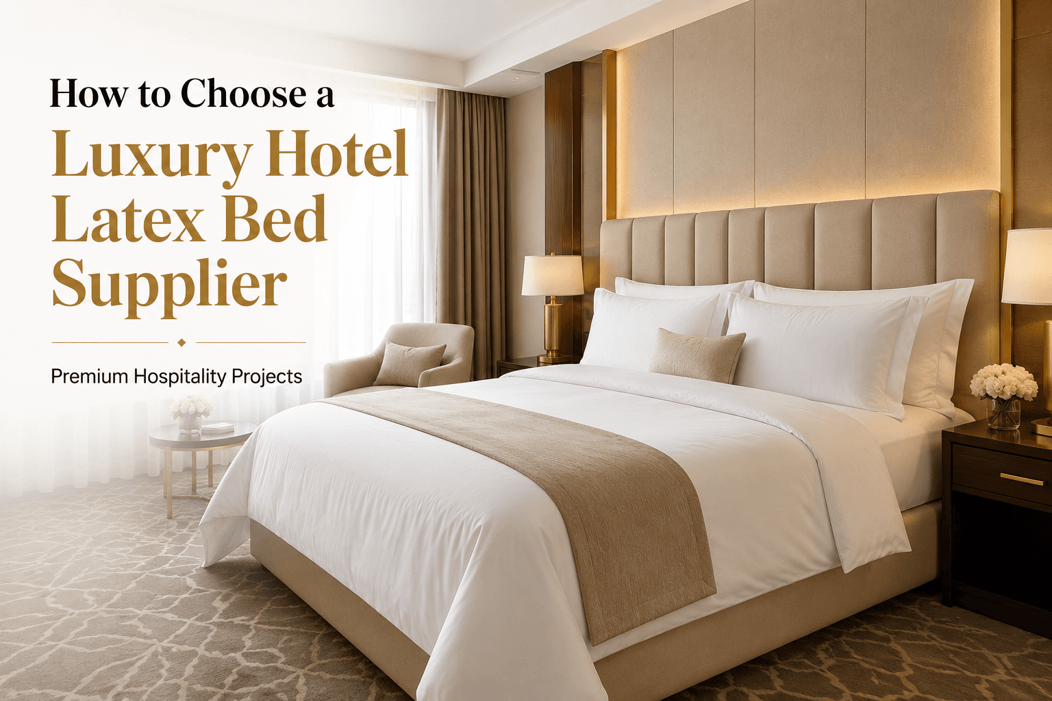 How to Choose a Luxury Hotel Latex Bed Supplier for Premium Hospitality Projects