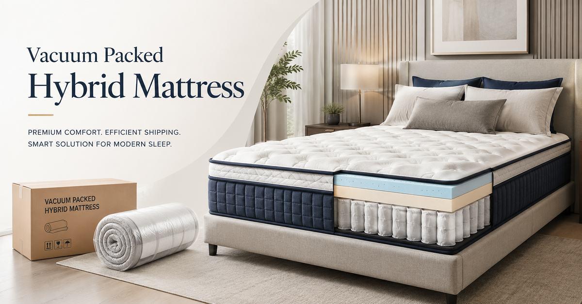 Vacuum Packed Hybrid Mattress: A Buying Guide for Hotels, Apartments, and Bedding Brands